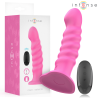 Intense - Cindy Vibrateur Taille L Design Spirale 10 Vibrations Rose Télécommande